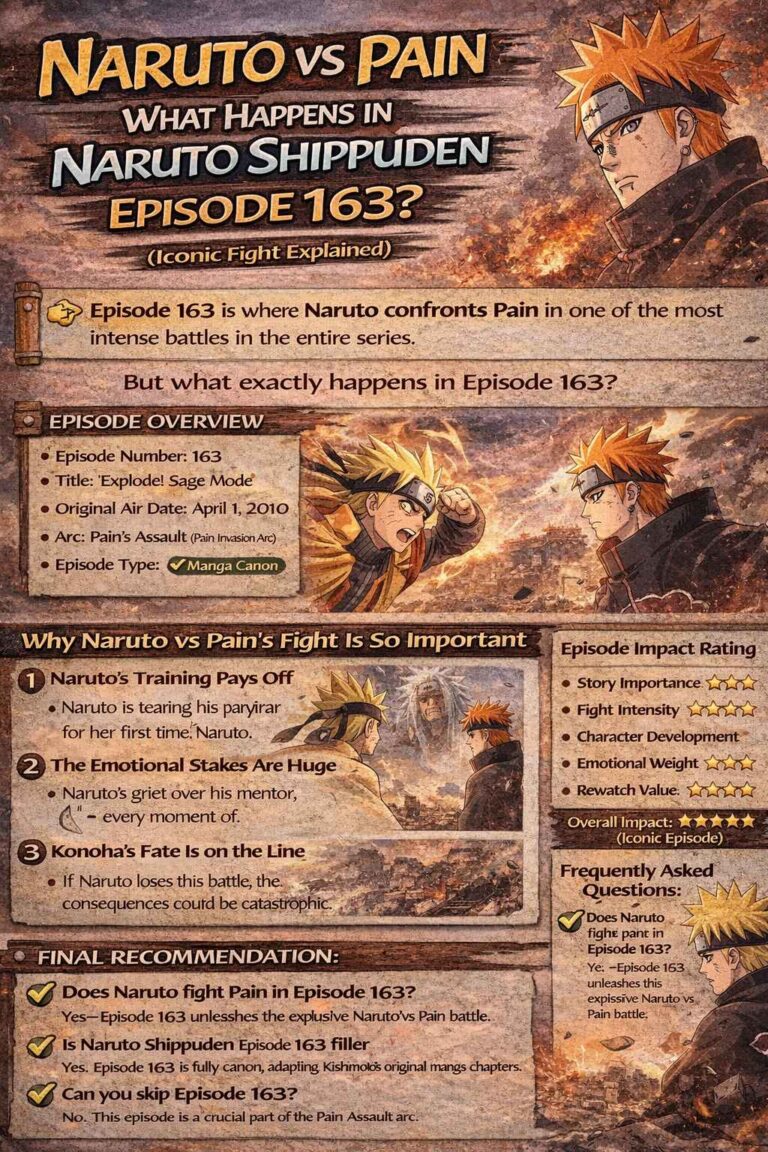 Naruto vs Pain Episode 163